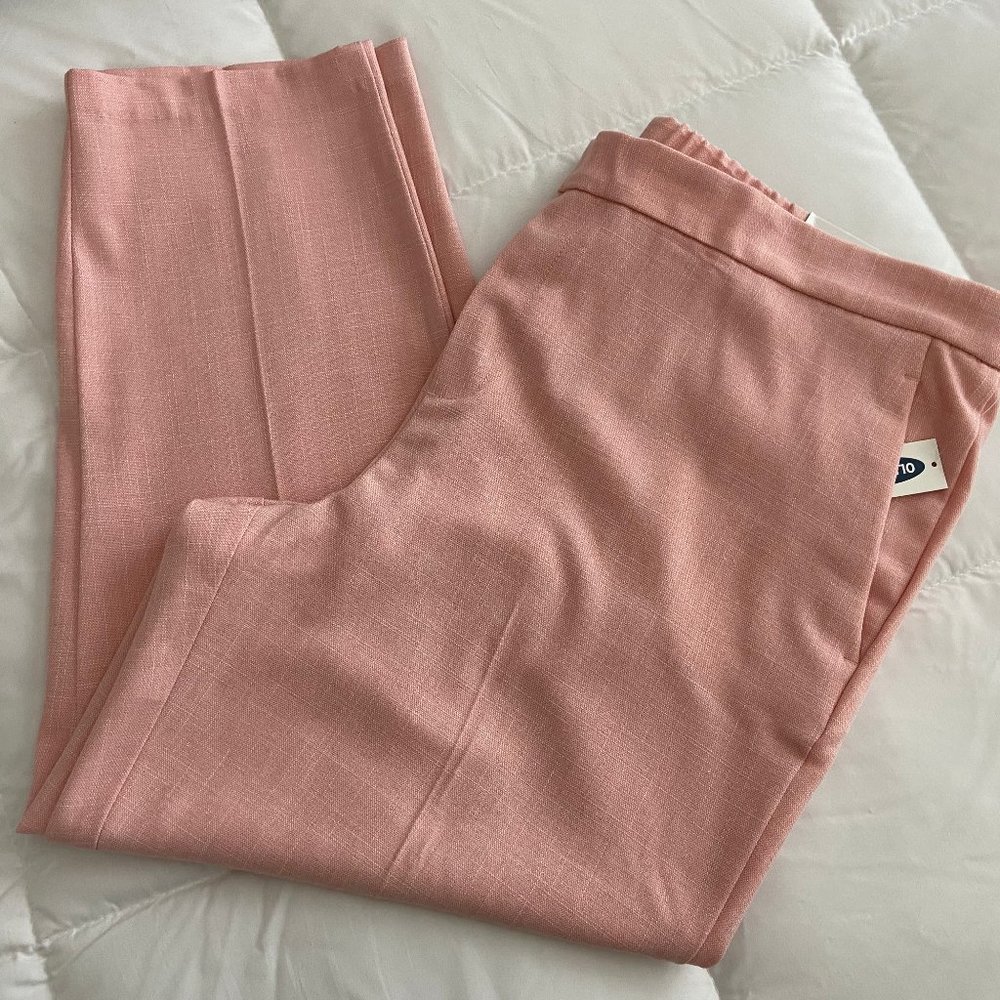 NWT - OLD NAVY - HARPER BALLET PINK PANT - size 18